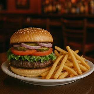 Classic Pub Burger